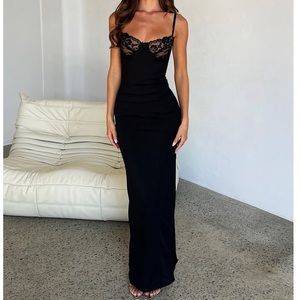 Tiger mist dress black